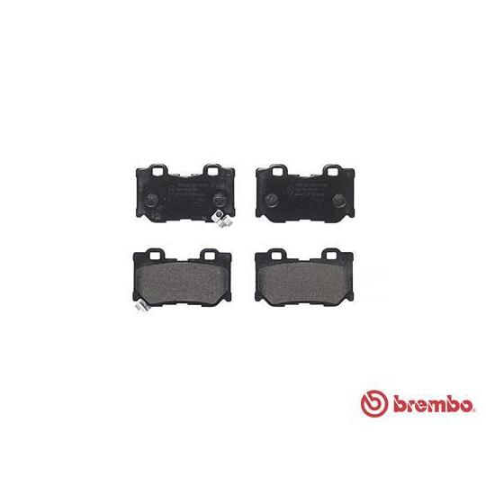 P 56 095 - Brake Pad Set, disc brake 