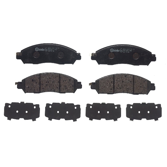 P 56 118 - Brake Pad Set, disc brake 