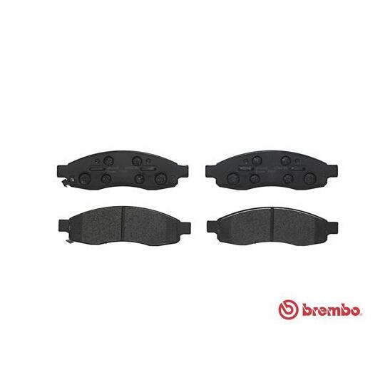 P 58 001 - Brake Pad Set, disc brake 