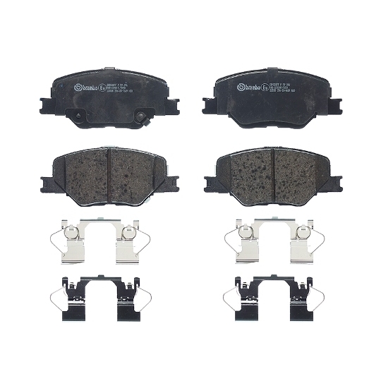 P 59 096 - Brake Pad Set, disc brake 