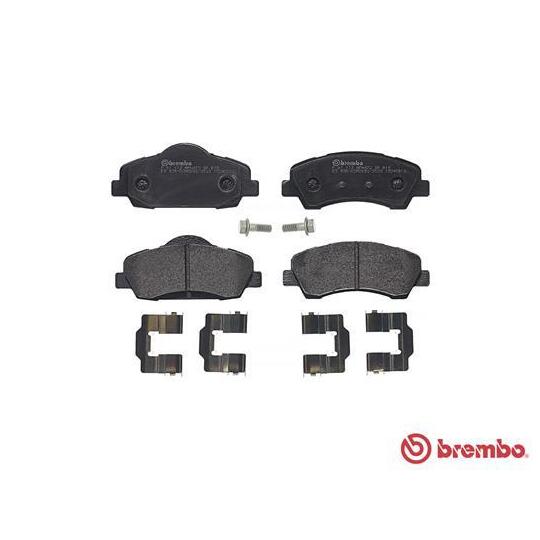 P 61 113 - Brake Pad Set, disc brake 