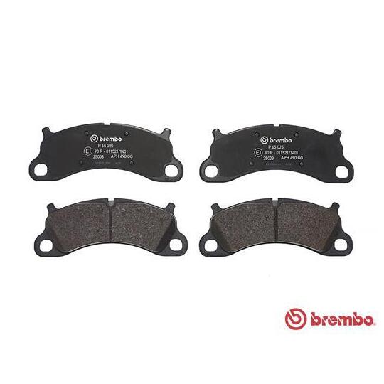 P 65 025 - Brake Pad Set, disc brake 