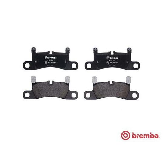 P 65 030 - Brake Pad Set, disc brake 