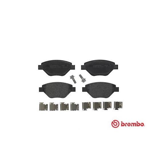 P 68 031 - Brake Pad Set, disc brake 