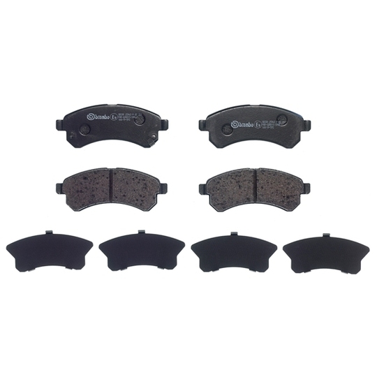 P 82 004 - Brake Pad Set, disc brake 