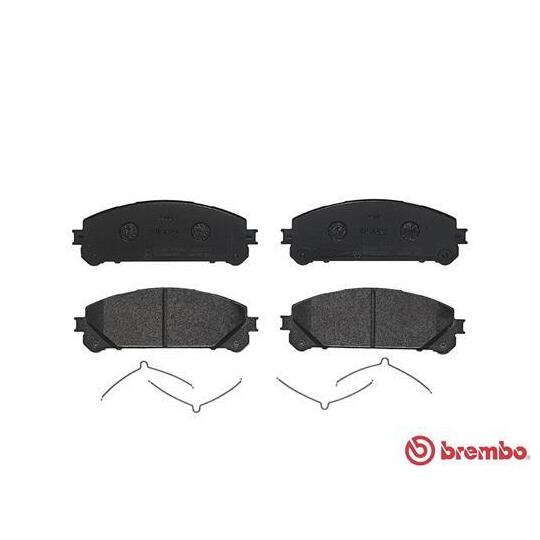 P 83 145 - Brake Pad Set, disc brake 