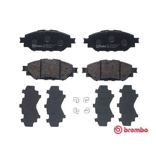 P 83 167 - Brake Pad Set, disc brake 