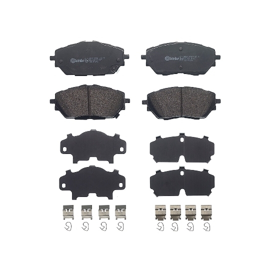 P 83 171 - Brake Pad Set, disc brake 