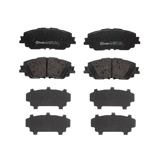 P 83 172 - Brake Pad Set, disc brake 