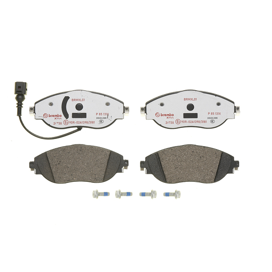 P 85 131X - Brake Pad Set, disc brake 