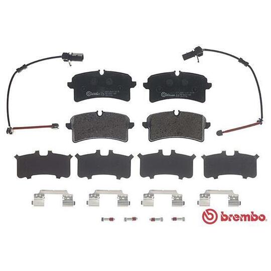 P 85 151 - Brake Pad Set, disc brake 