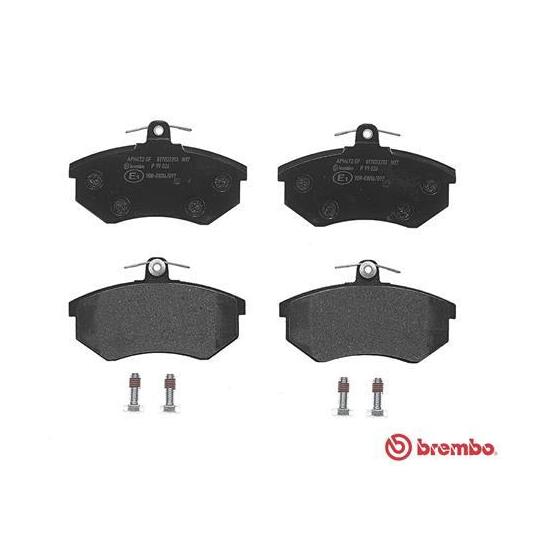 P 99 026 - Brake Pad Set, disc brake 