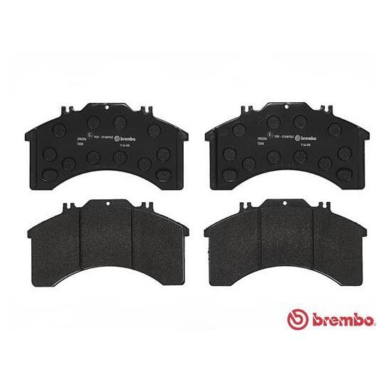 P A6 015 - Brake Pad Set, disc brake 