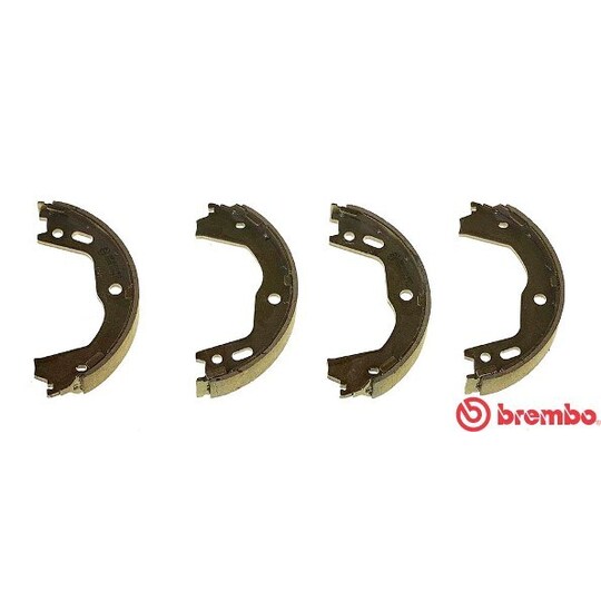 S 30 541 - Brake Shoe Set, parking brake 