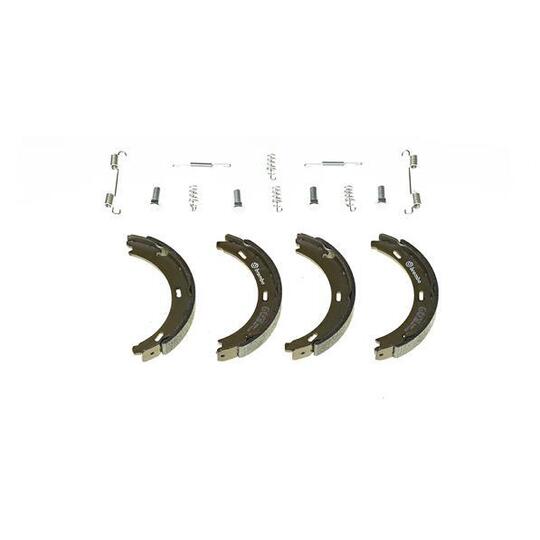 S 50 502 - Brake Shoe Set, parking brake 