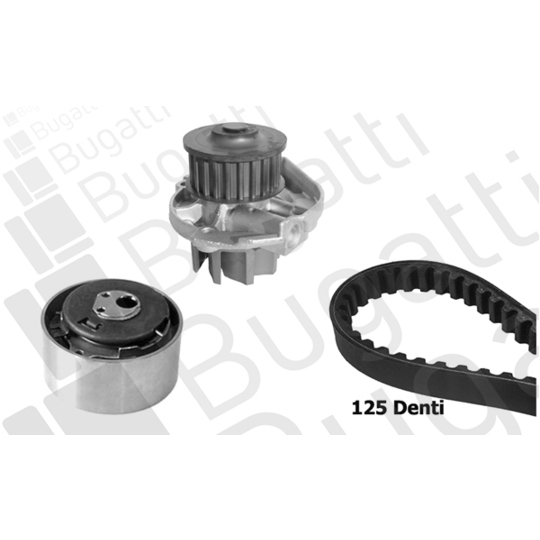 KBU10153B - Water Pump & Timing Belt Kit 