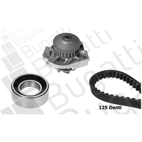 KBU5942A - Water Pump & Timing Belt Kit 