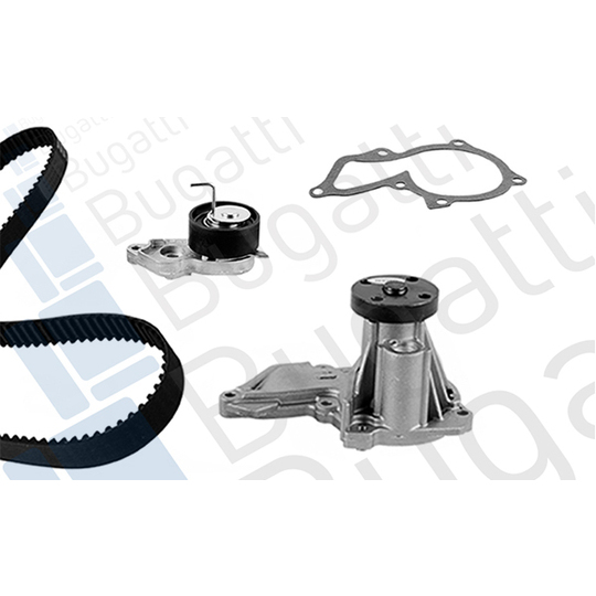 KBU6010A - Water Pump & Timing Belt Kit 