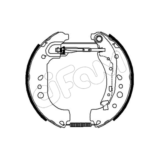 151-529 - Brake Shoe Set 