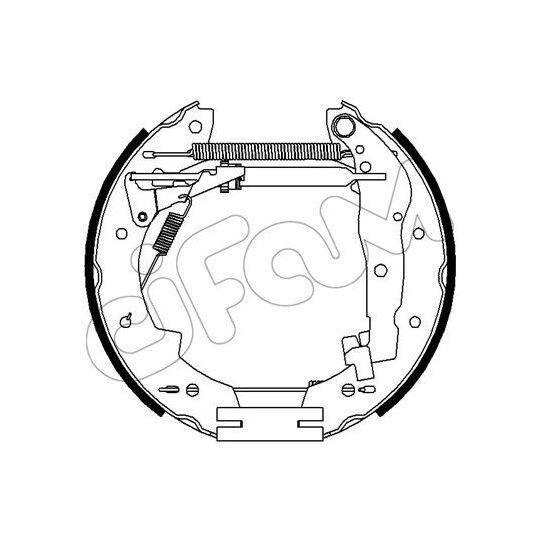 151-420 - Brake Shoe Set 