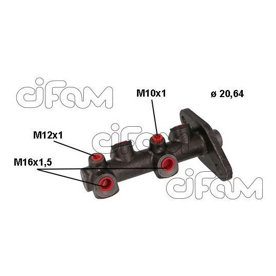 202-1140 - Brake Master Cylinder 