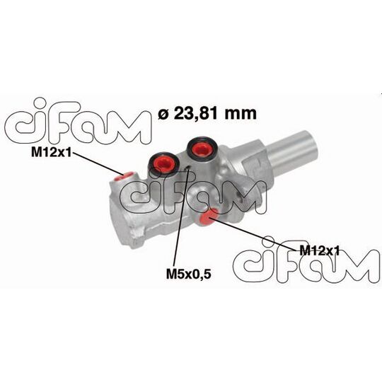 202-749 - Brake Master Cylinder 