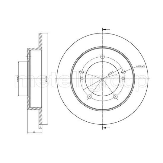 800-1096 - Brake Disc 