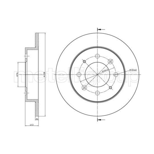 800-1122C - Brake Disc 