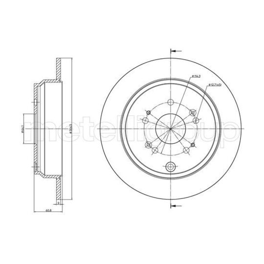 800-1135C - Brake Disc 