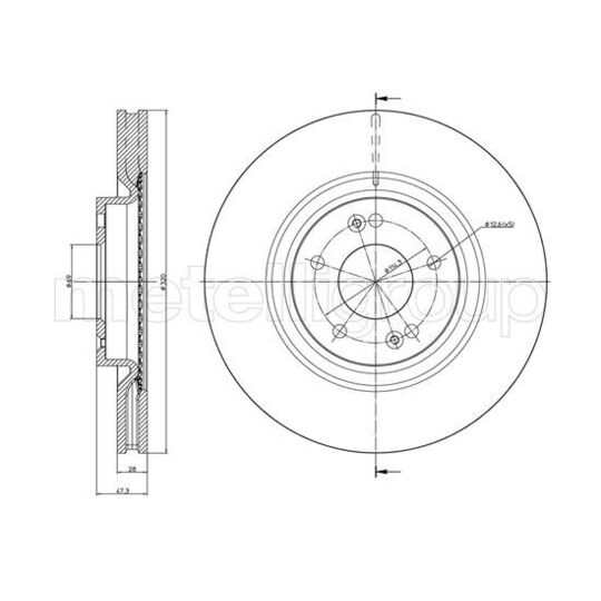 800-1403C - Brake Disc 