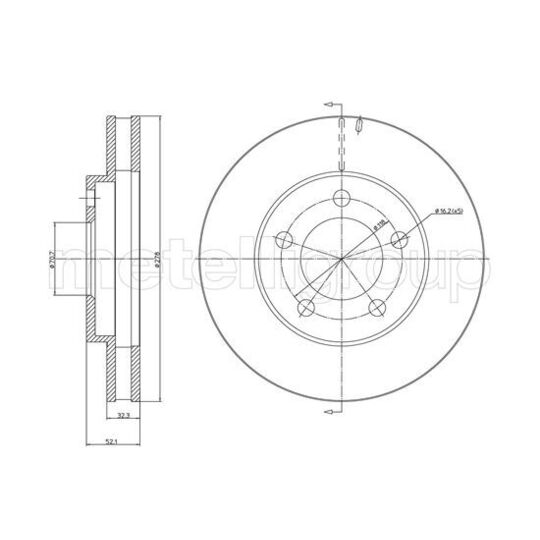 800-1720C - Brake Disc 