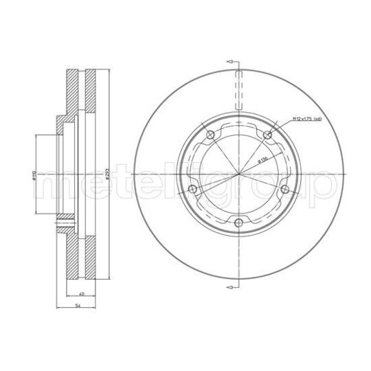 800-1699 - Brake Disc 