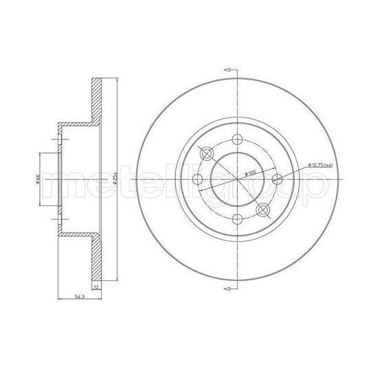 800-218 - Brake Disc 