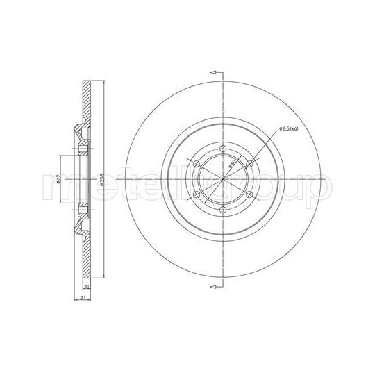 800-325 - Brake Disc 