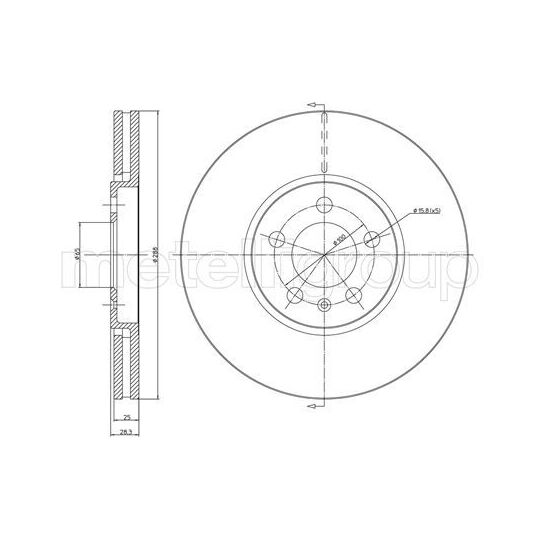 800-448C - Brake Disc 