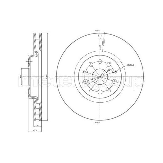 800-506C - Brake Disc 