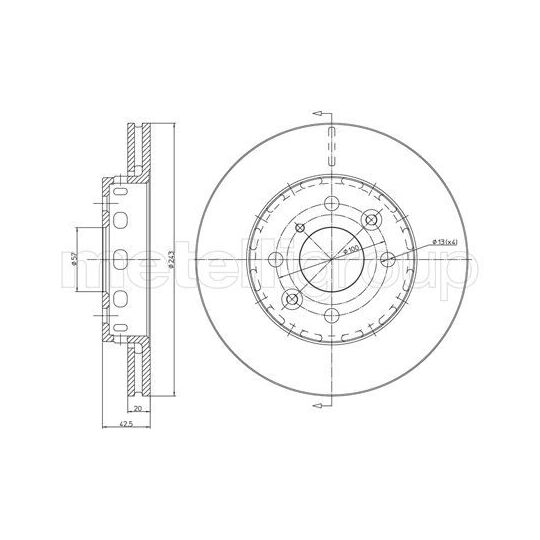 800-504 - Brake Disc 