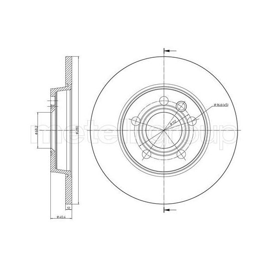 800-657 - Brake Disc 