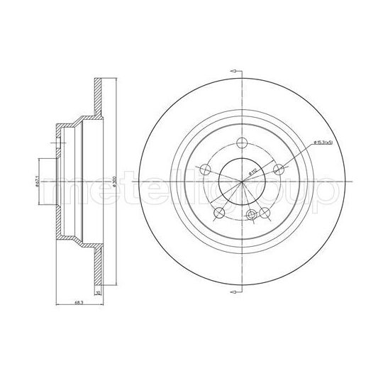 800-624C - Brake Disc 