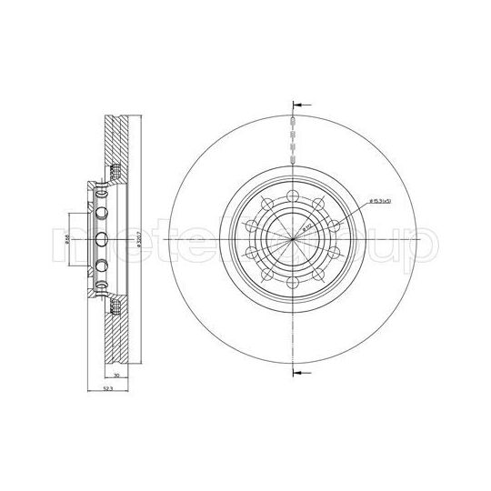 800-747C - Brake Disc 