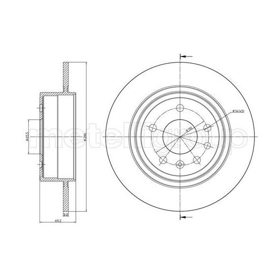 800-796C - Brake Disc 