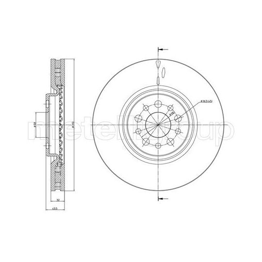 800-821C - Brake Disc 