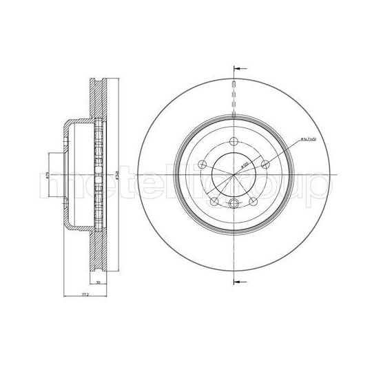 800-853C - Brake Disc 