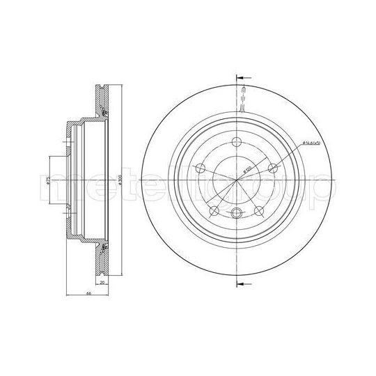 800-871C - Brake Disc 