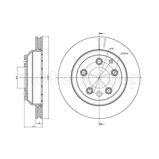 800-883C - Brake Disc 