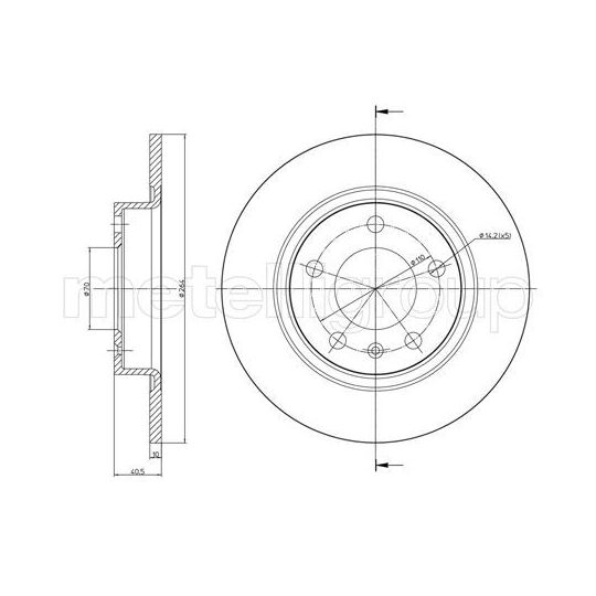 800-890C - Brake Disc 