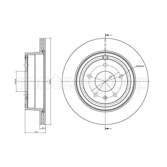 800-893C - Brake Disc 