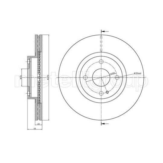 800-962 - Brake Disc 