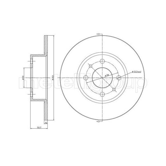 800-193C - Brake Disc 