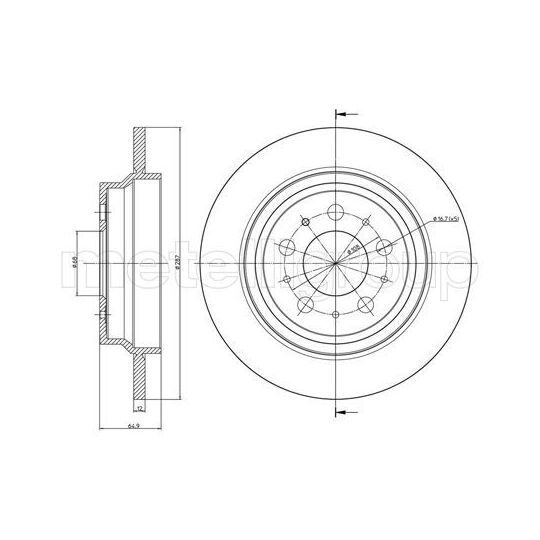 800-562C - Brake Disc 